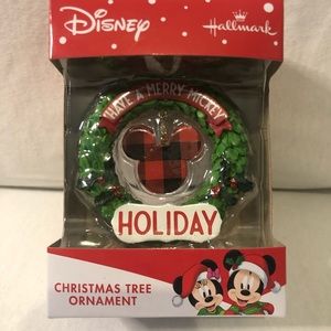 Hallmark Disney Have a Merry Mickey Ornament NWT